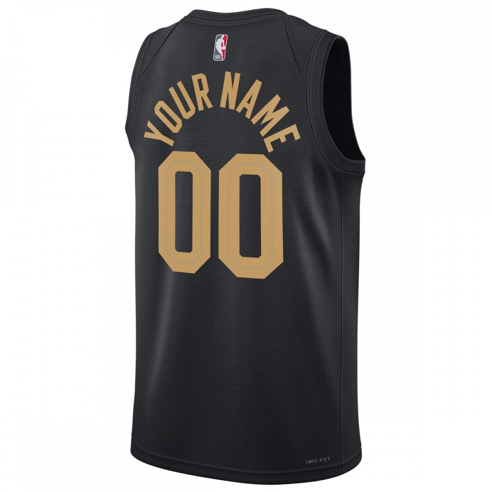 Cleveland Cavaliers Jordan Brand Unisex 2022/23 Swingman Custom Jersey - Statement Edition - Black-Pro Kit Vault | Brand New 26/27 Sports Jerseys